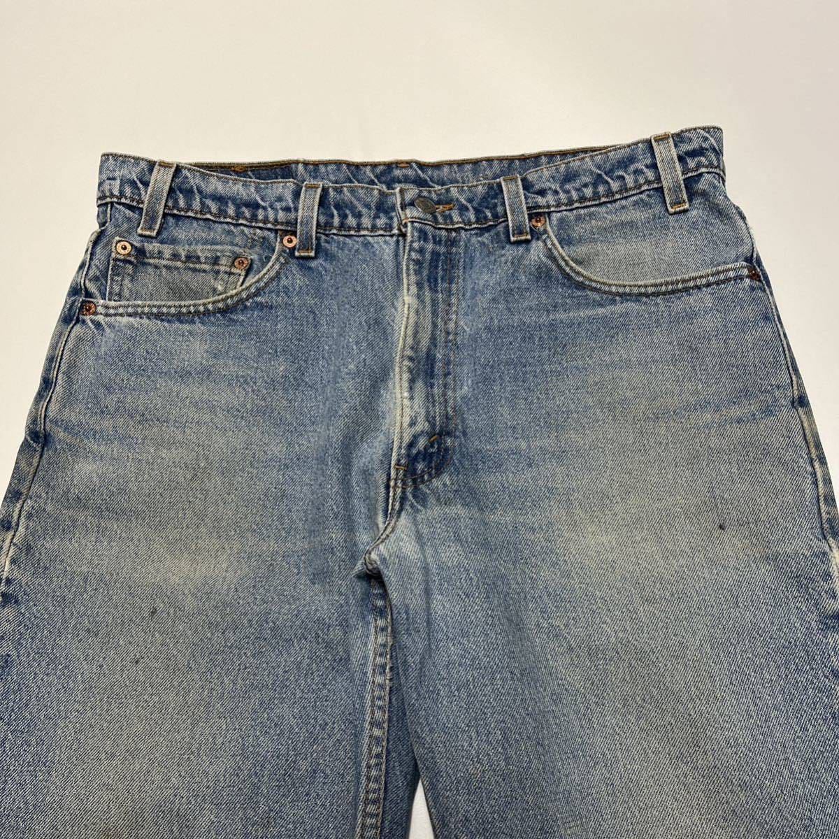 90s USA製 Levi’s リーバイス 517 ブーツカットジーンズ デニムパンツ 00517-0217 W36 L36_画像4