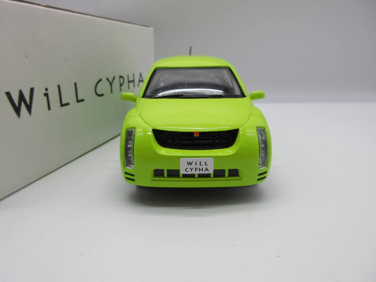 話題の人気 1/24 トヨタ 非売品 カラーサンプル CYPHA WiLL ウィルサイファ 乗用車
