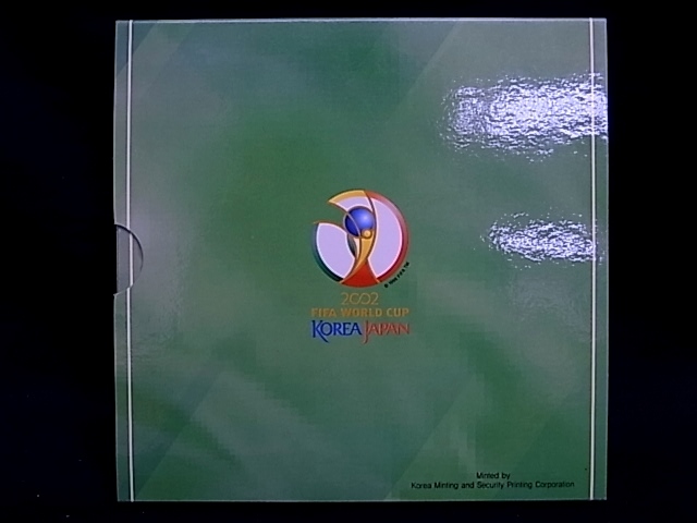 e10811 2002 FIFA WORLD CUP KOREA JAPAN 日韓ワールドカップ 2001年記念コイン 貨幣セットの画像2