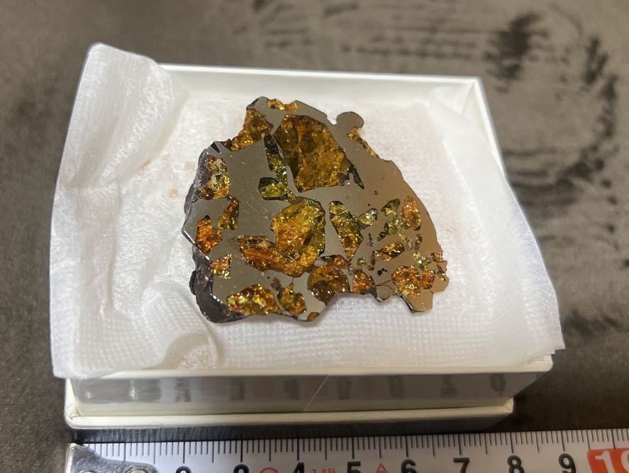 最終値下げ　イミラック隕石　46g パラサイト隕石　Imilac【翡翠・煙水晶・ヒマラヤ水晶・隕石・モルダバイト ・宝石　ギベオン】