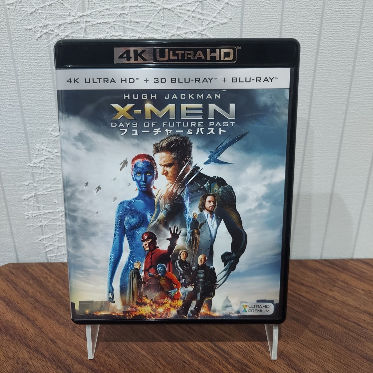 XーMEN フューチャー&パスト 4K+3D+ブルーレイ Blu ray UHD 映画 洋画 ウルヴァリン ヒーロー アクション ヒュー・ジャックマン_画像1