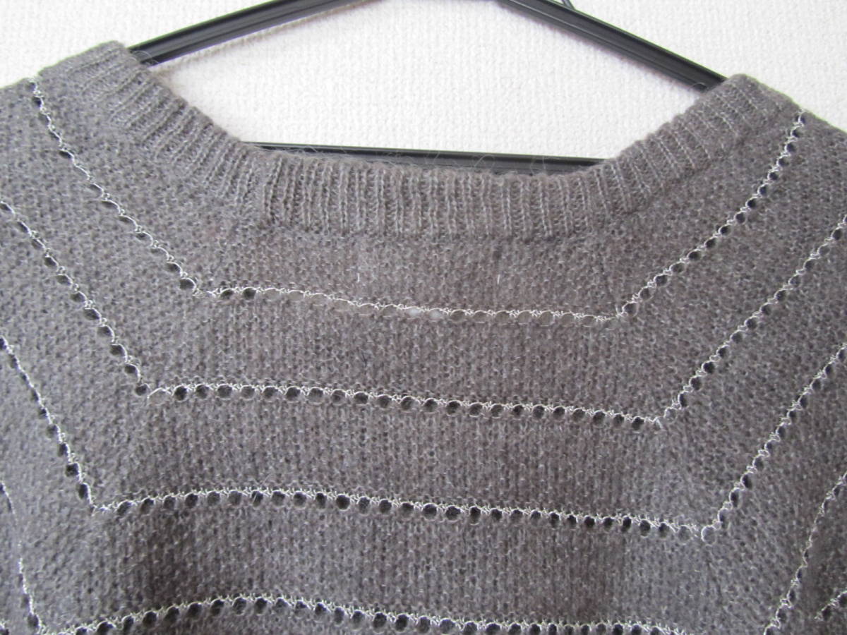 美品　ジルスチュアート　ラメ入りの可愛いふんわりセーター　F _画像9