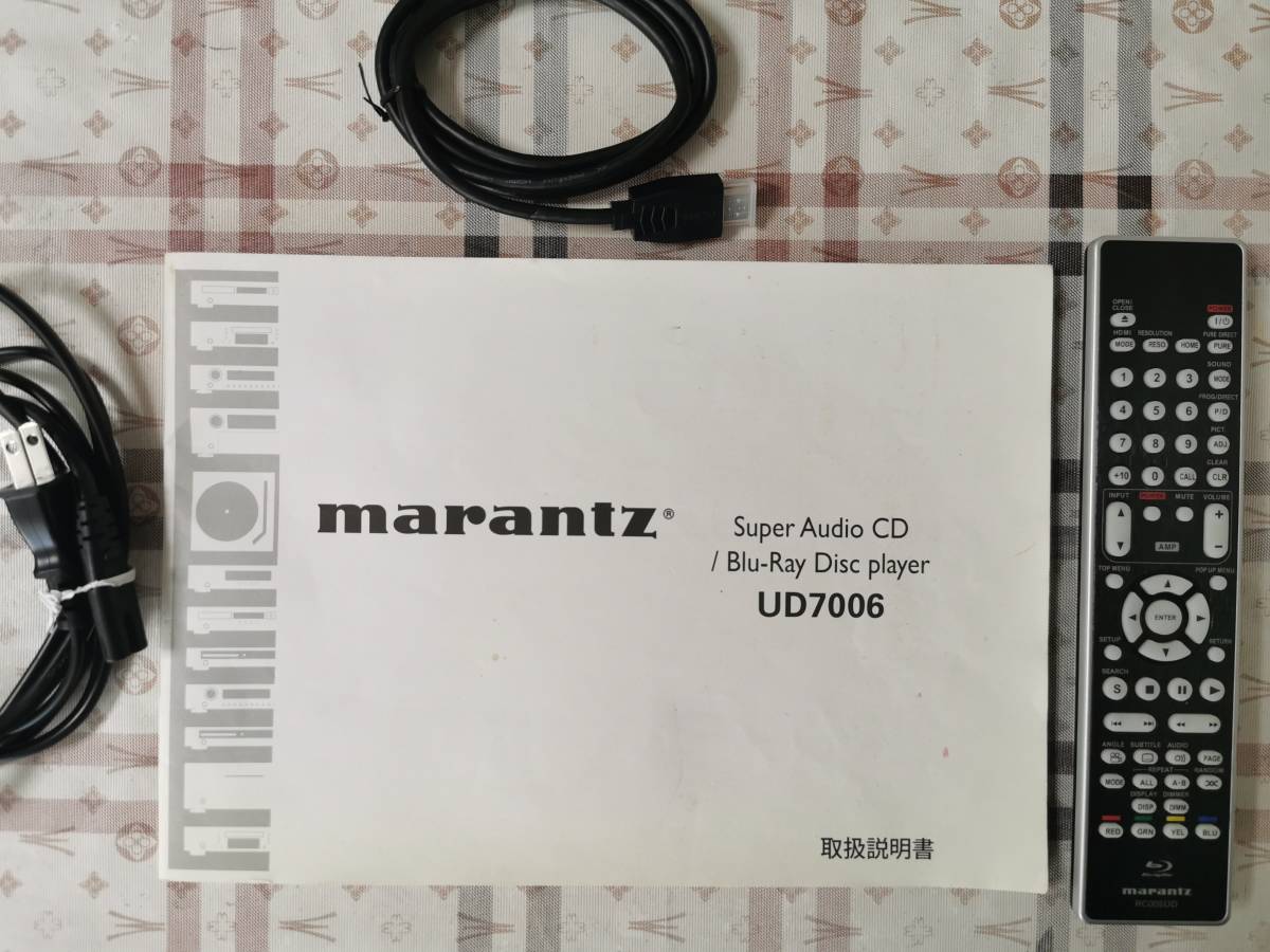 Marantz・ユニバーサルプレーヤー・UD7006・完動美品_画像5