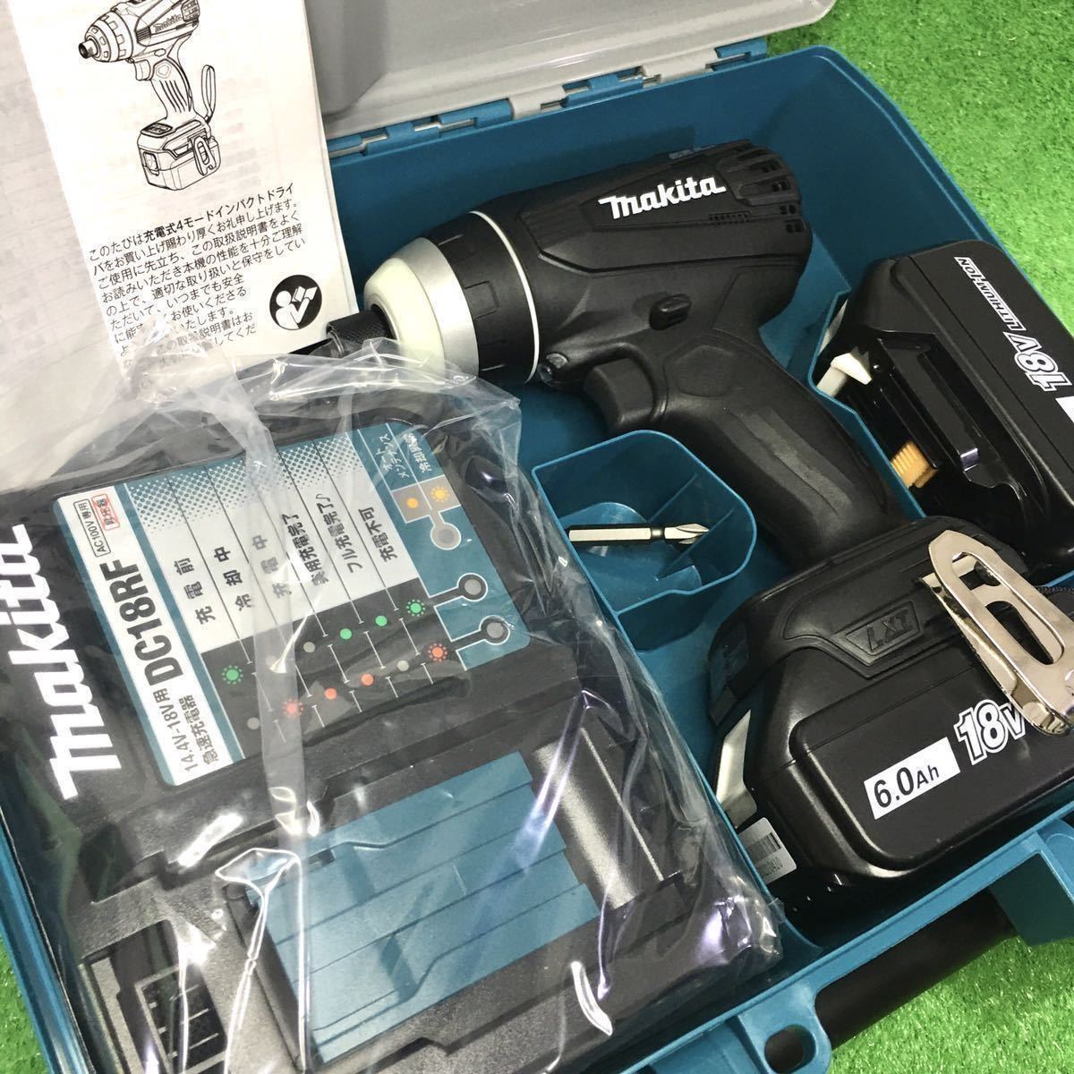 ☆新品未使用 ☆送料無料 makita 4モードインパクトドライバー TP141DRGXB 18V [ TP141 . TP141D . TP141DZ . TP141DRGX ]_画像1