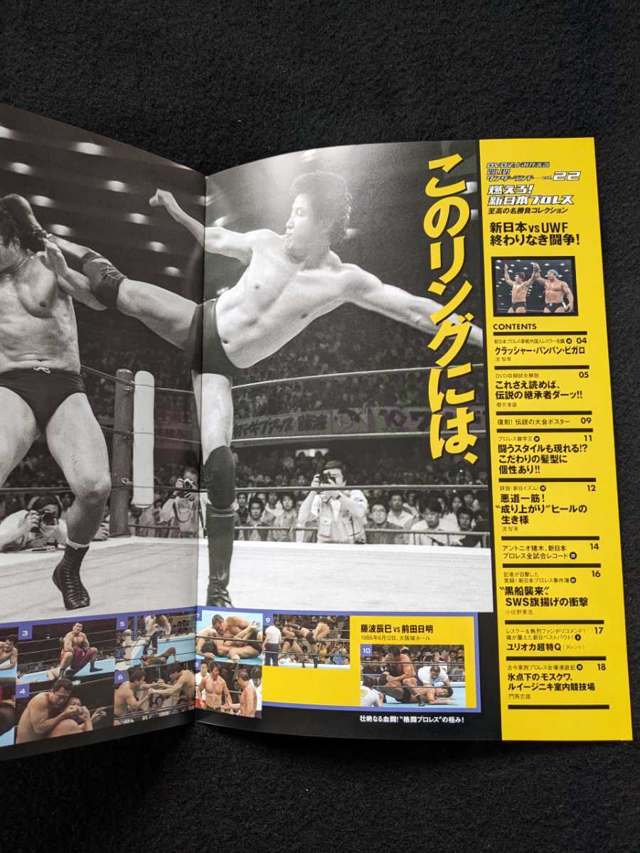 燃えろ!新日本プロレス vol.22 DVD UWF 藤波辰巳 木村健吾 越中詩郎 坂口 燃えろ!新日本プロレス vol.22 DVD UWF 藤波辰巳 木村健吾 越中詩郎 坂口