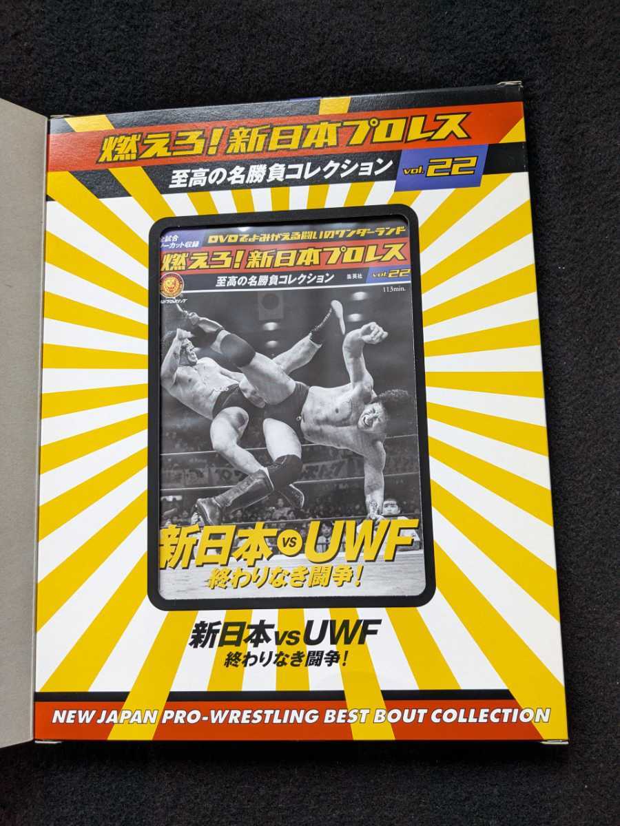 燃えろ!新日本プロレス vol.22 DVD UWF 藤波辰巳 木村健吾 越中詩郎 坂口 燃えろ!新日本プロレス vol.22 DVD UWF 藤波辰巳 木村健吾 越中詩郎 坂口