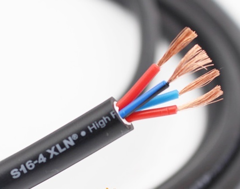 ■最低なし■MONSTER CABLE社 高純度6N銅線材【S16-4 XLN 使用】SPケーブル■5.0mペア■中古美品■_画像3