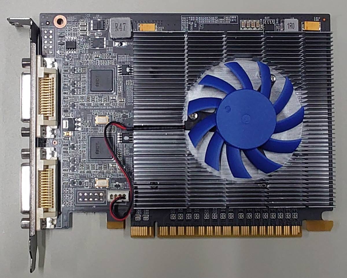 玄人志向製 NVIDIA GeForce GT610搭載 DVI-D接続4画面出力グラフィックボード GF-GT610-QUAD/4DVIの画像2