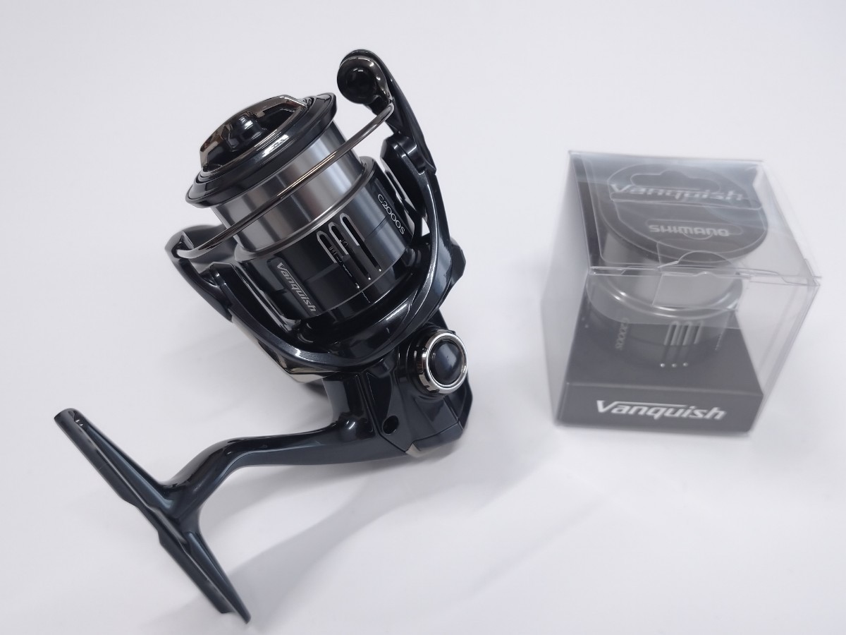 シマノ 19 ヴァンキッシュ C2000S 美品替えスプール付 SHIMANO 良個体 エリアトラウト アジング ライトゲーム _画像1