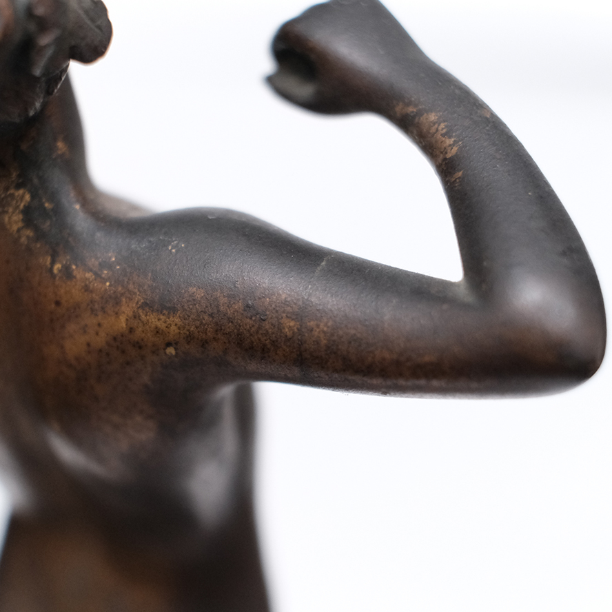 Hans Keck　ハンス・ケック (1875-1941)　ブロンズ像　裸婦像　彫刻　s-073_画像8