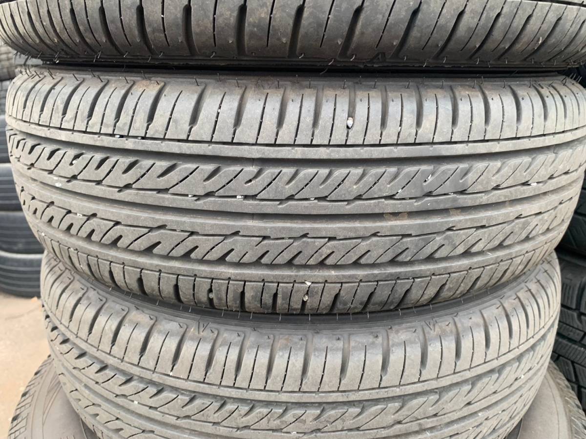 Y991 155/65R13 73S GOODYEAR グッドイヤー 2019年 PCD100 4H 4J ET+43 4本セット_画像3