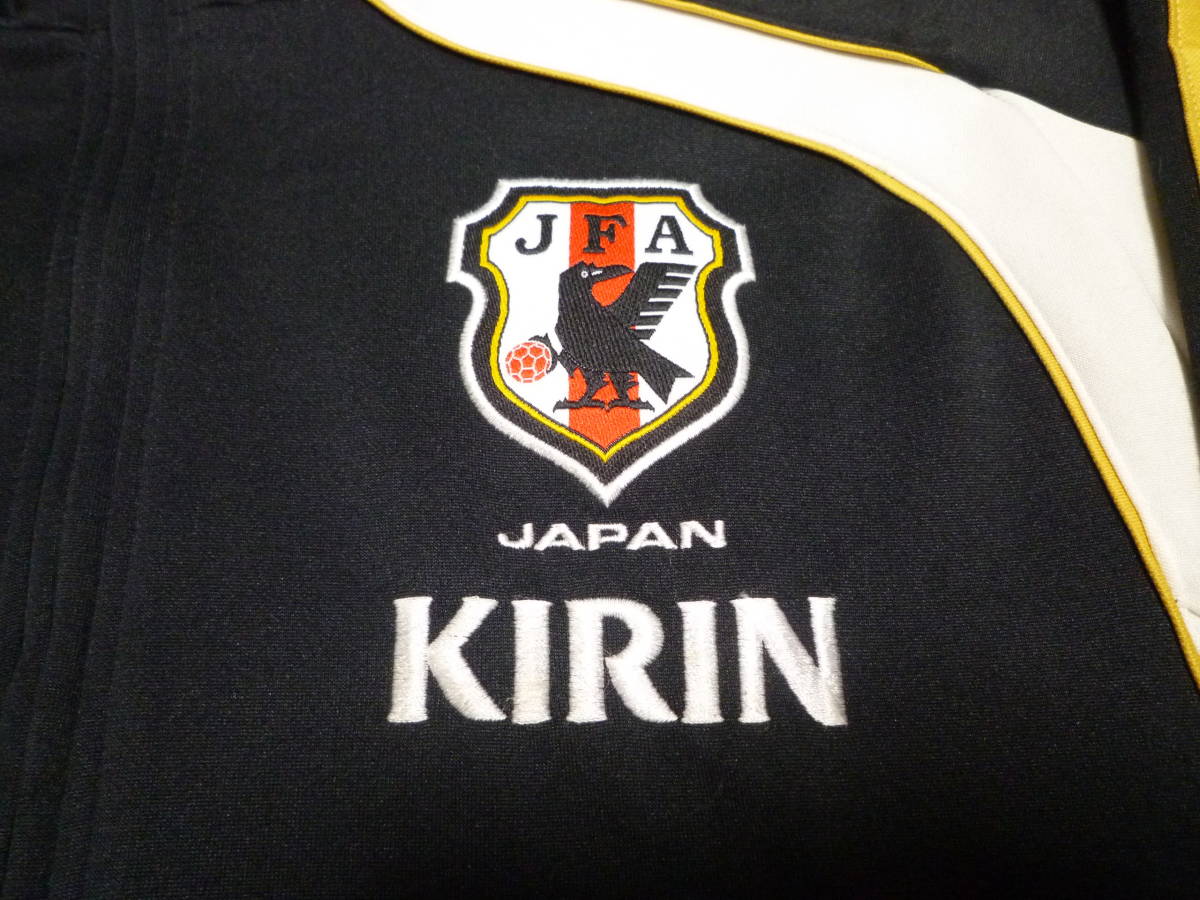 アディダス KIRIN 日本代表 ジャージジャケット黒 Mサイズ_画像5