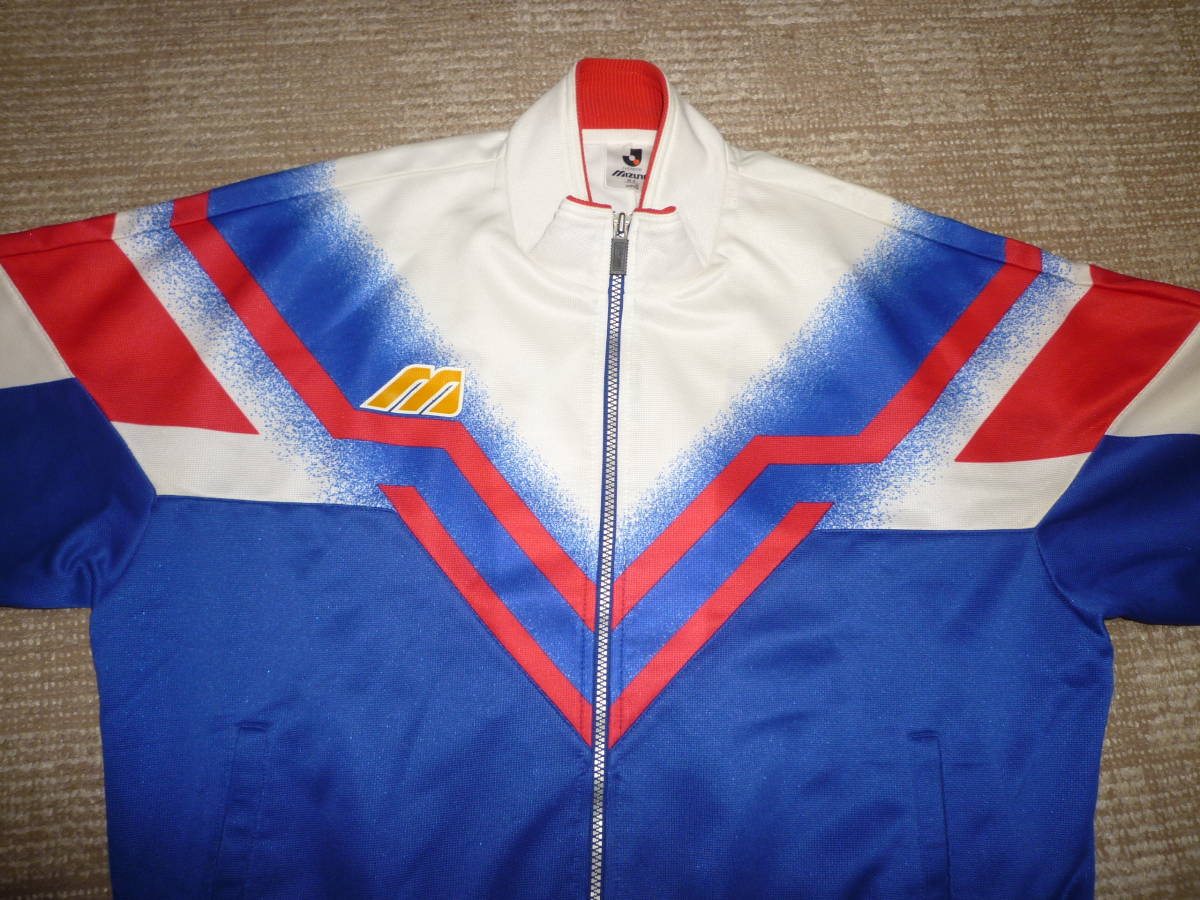 人気ブランドからコーディネートを探す ミズノ 1993年 O 日産F.C.横浜マリノスジャージー Jリーグ初期 ジャケット、上着