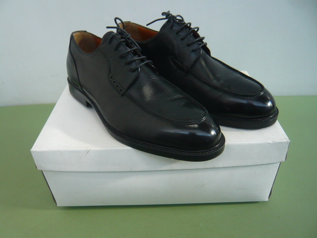 B54◆YUKIKO　KIMIJIMA　紳士靴　革靴　ブラック　 メンズシューズ ビジネスシューズ　◆中古美品◆X_画像1