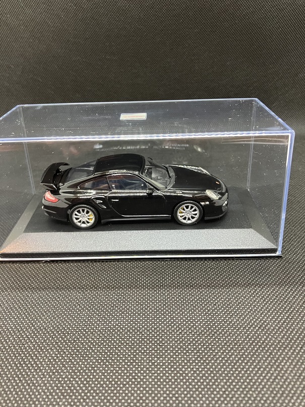 【ミニチャンプス：特注品】WAP02000118　1/43　ポルシェ911GT2（997）　ブラック　2007_画像4