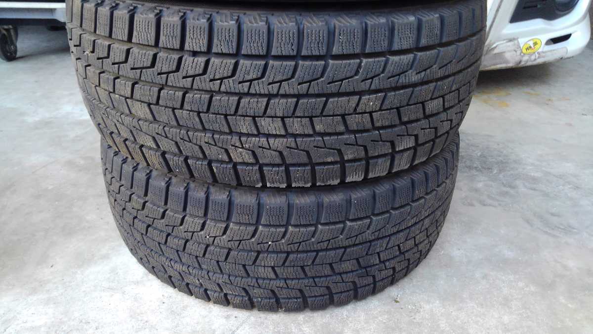 ☆ブリヂストン ECO FORME 16x6.5J 100 +46 5穴 ハブ径約73㎜ 205/55R16 91Q 2010年製造 残り溝6〜7㎜ BS製 スタッドレス 中古4本セット☆_画像10