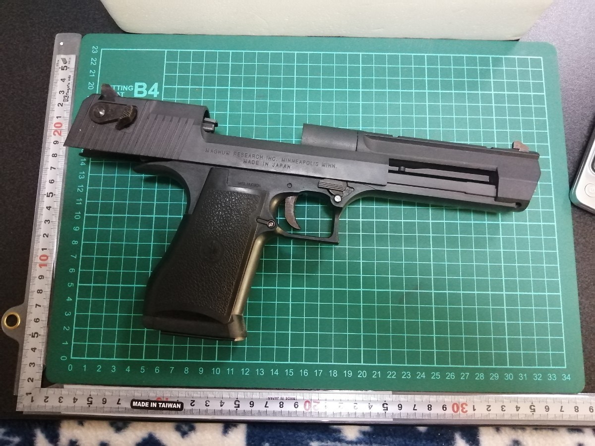 G48　モデルガン 　ハドソン　デザートイーグル　44MAG&50AE　　インサート縦　動作確認 OK　重さ　1013g_画像5