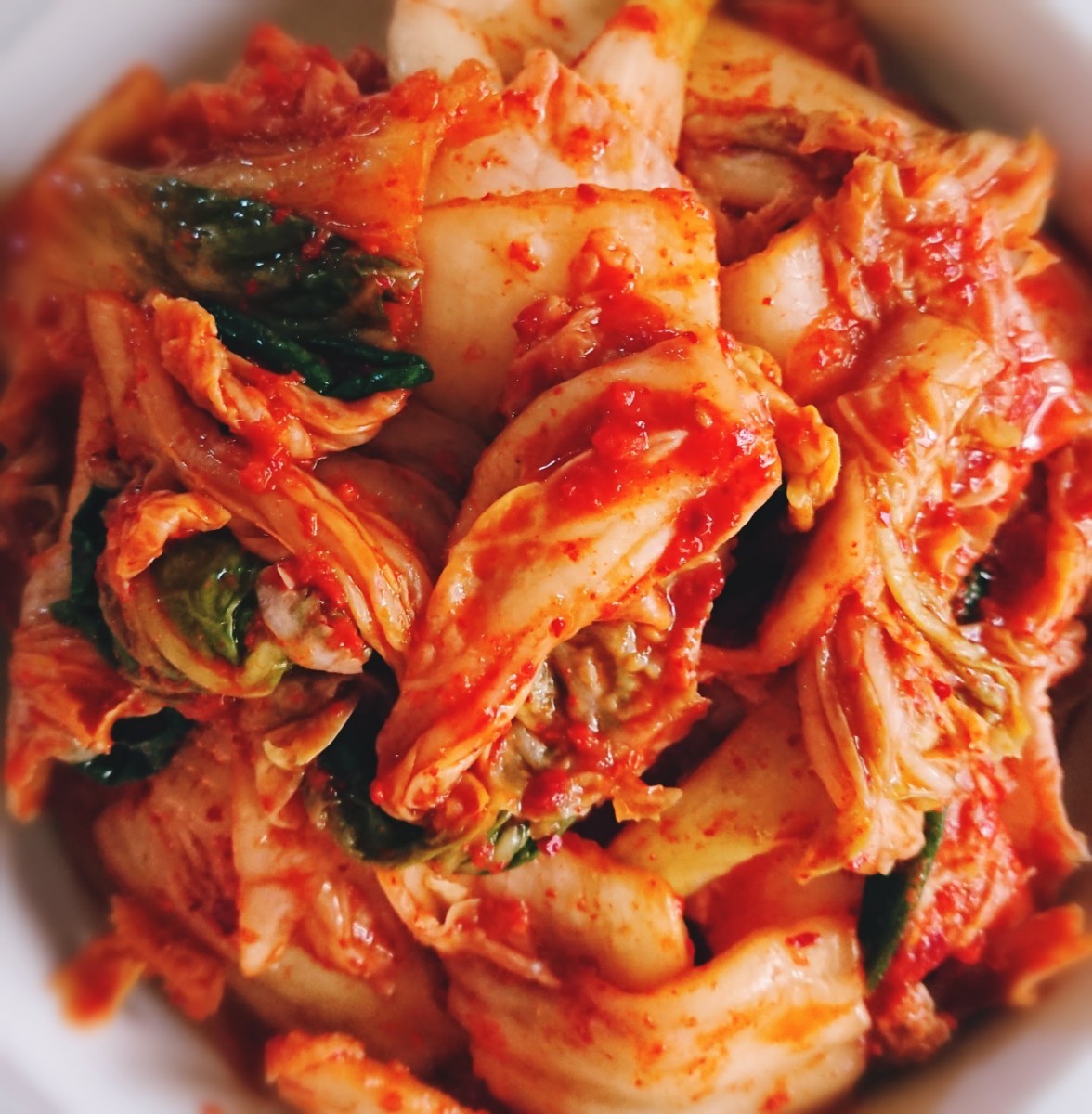 [ genuine. taste & own made ]pek( white ) kimchi 500g + ultra . kimchi 500g
