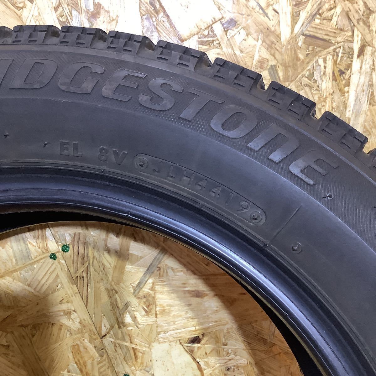 BRIDGESTONE BLIZZAK VRX ブリヂストン 155/65R14 スタッドレス 2019年製 4本セット 6〜7分山_画像7