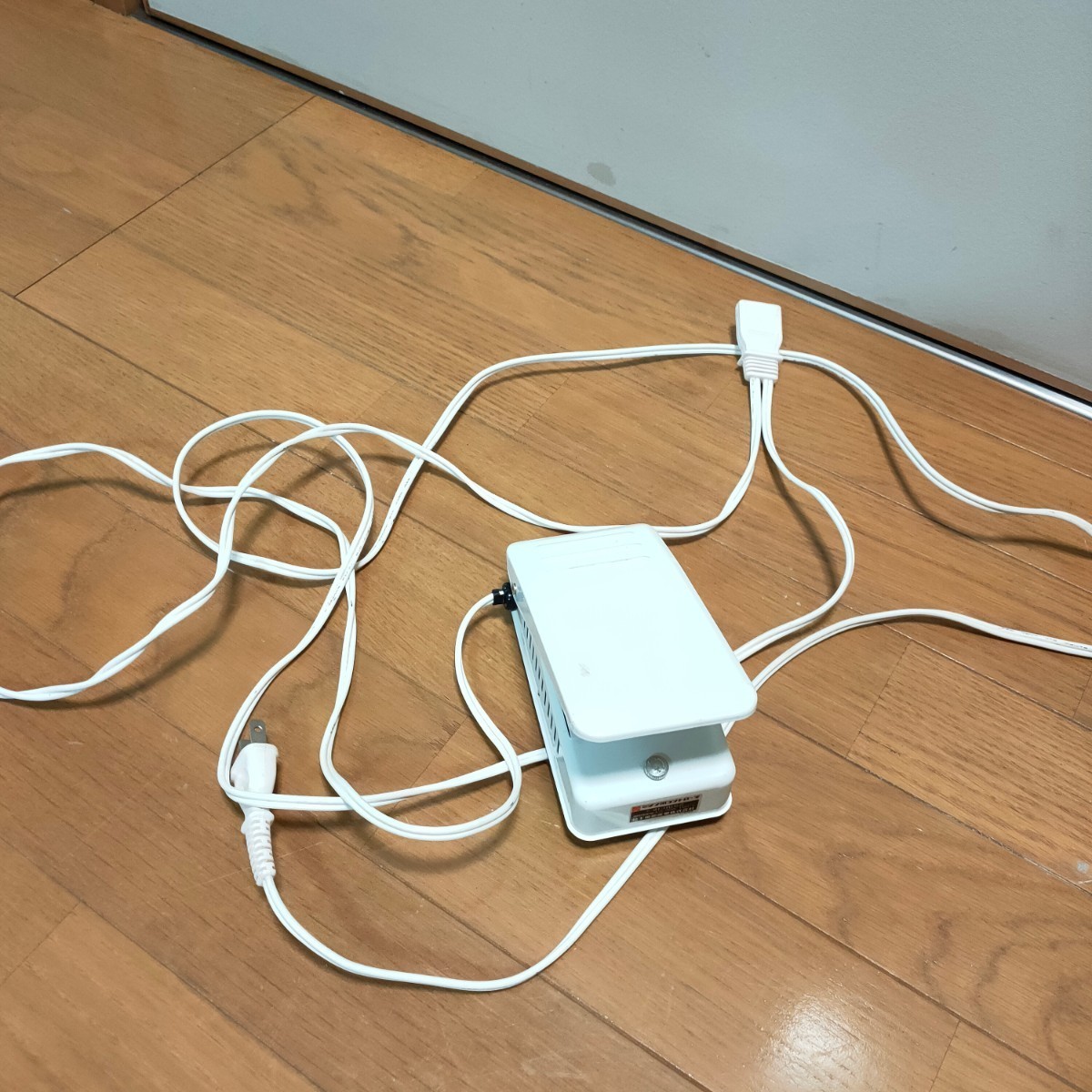 ★ナショナル ミシン フットコントローラー 松下電器産業 足踏み ミシン用 通電動作未確認_画像8