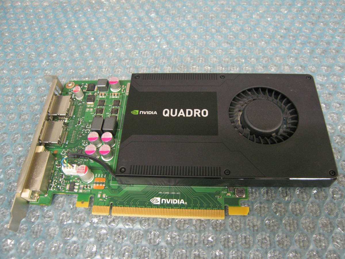 ◎NVIDIA Quadro K2000 2GB ビデオボード 動作品 1台 中古◎_写真は流用しています。