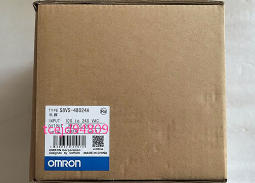 新品に近い　OMRON/オムロン 　スイッチング・パワーサプライ S8VS-48024A　 保証付き