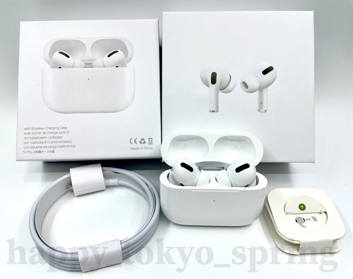 【2023最新】AirPods Pro型 Pro ワイヤレスイヤホン Bluetooth 5.2 TWS 充電ケース付 イヤホン 高品質 Android iPhone X 8 iPhone 11 12 13_画像5