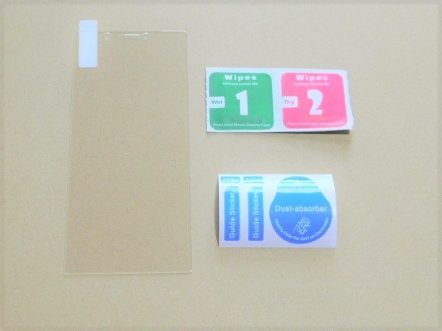 【2点】シンプルスマホ5　強化ガラス 画面保護フィルム 保護フィルム　