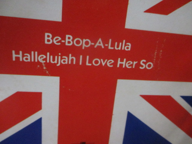 BEATLES ビートルズ Be-Bop-A-Lula ビー・バップ・ア・ルーラ c/w Hallelujah I Love Her So 米 EP ジョン・レノン ポール・マッカートニー_画像10