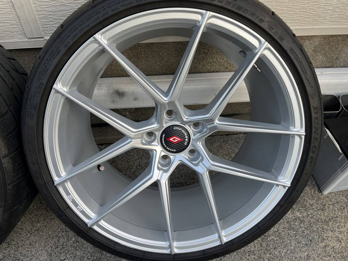 inforged serlies 235/35R19 265/30R19 2本2本の4本セット　Z32に付けていたホイールです。美品_画像5