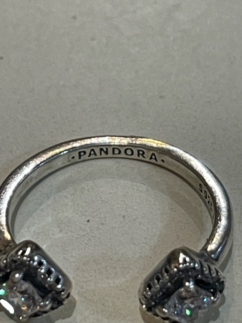 パンドラ　Pandora　ジルコニア　リング　指輪　9号 D4482_画像4