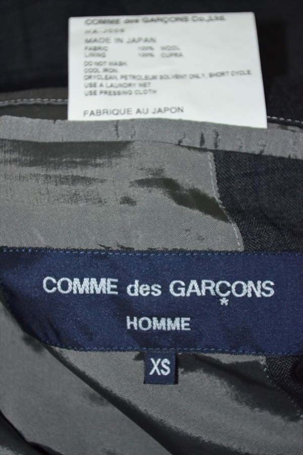  Comme des Garcons Homme COMMEdesGARCONS HOMME жакет XS брюки S костюм 2018ss D2579