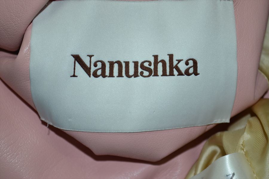 ナヌーシュカ　Nanushka　合成皮革　エコレザー　コート　XS D4431_画像5