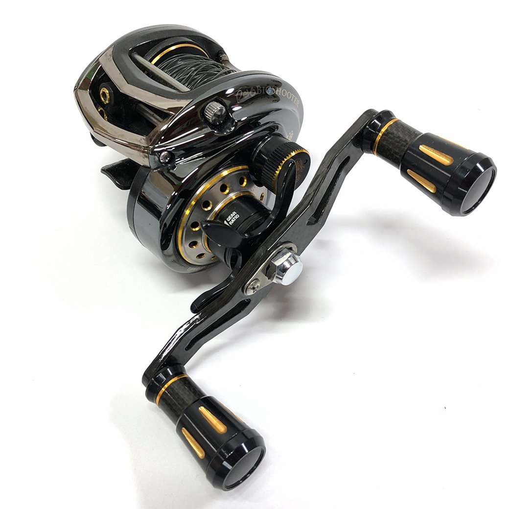 Q アブガルシア ビッグシューター コンパクト レボ3 REVO3 BC-L ベイトリール レフト|ABU GARCIA 釣具 リール_画像1