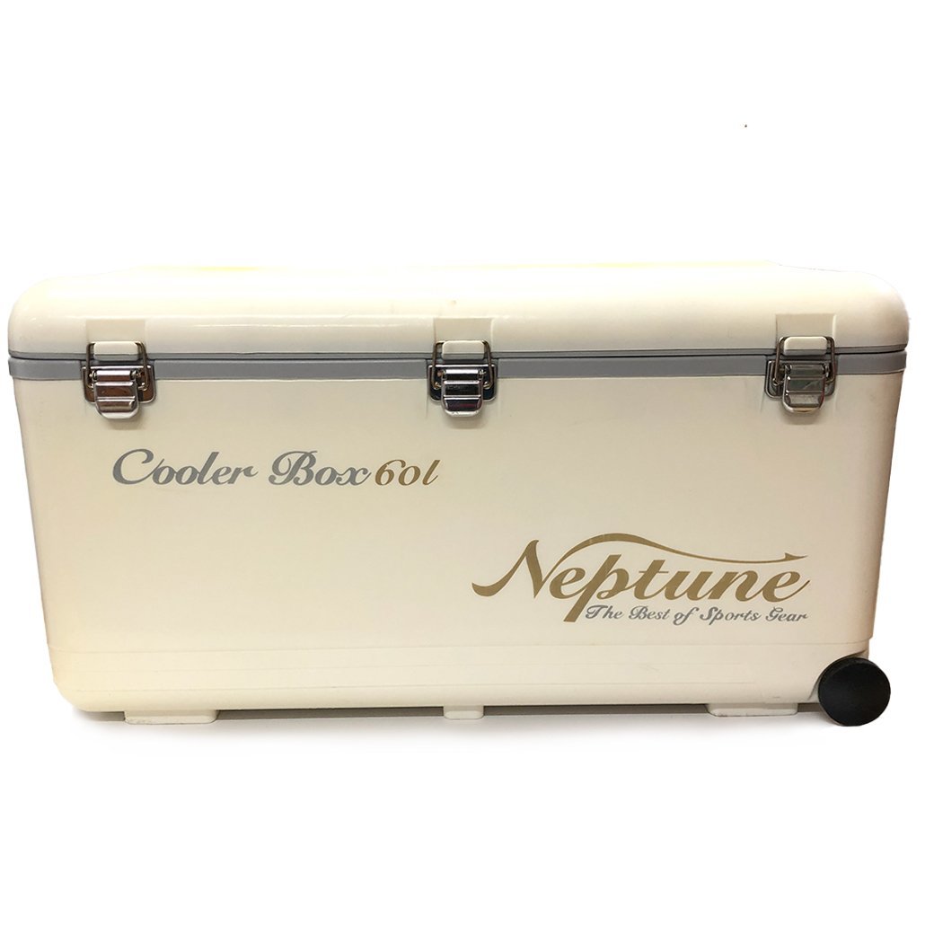 Q ジェネシス ネプチューン クーラーボックス 保冷ボックス 60L|Neptune Cooler Box 釣具 アウトドア キャンプ クーラー_画像1