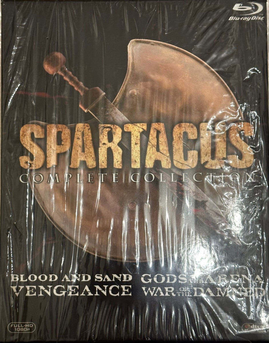 Spartacu Complete Collection スパルタカス　コンプリート　ブルーレイBOX_画像1