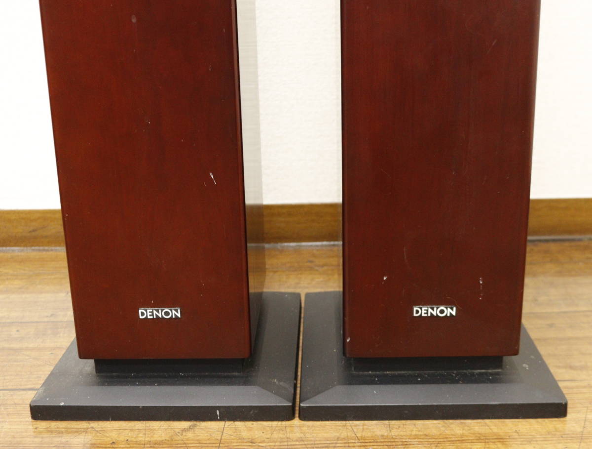 【引取可/福岡市博多区】DENON デノン SC-T37 トールボーイスピーカー ペア スピーカー 13G610_画像4