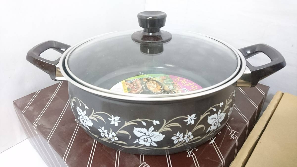 【未使用品～USED品】ホーロー鍋 ラーメン鉢 レジャーセット 他 生活雑貨 大量おまとめセット/ビールサーバー/時計/グラス他/14-RHJ47_画像2