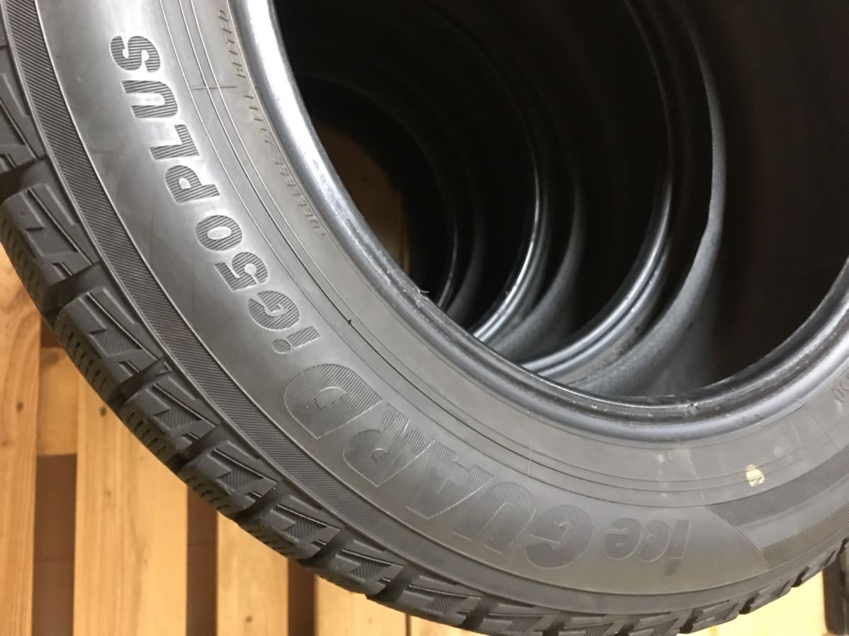 205/60R16 19年　ヨコハマ YOKOHAMA ice GUARD PLUS IG50 プラススタッドレス タイヤ 4本 セット_画像3