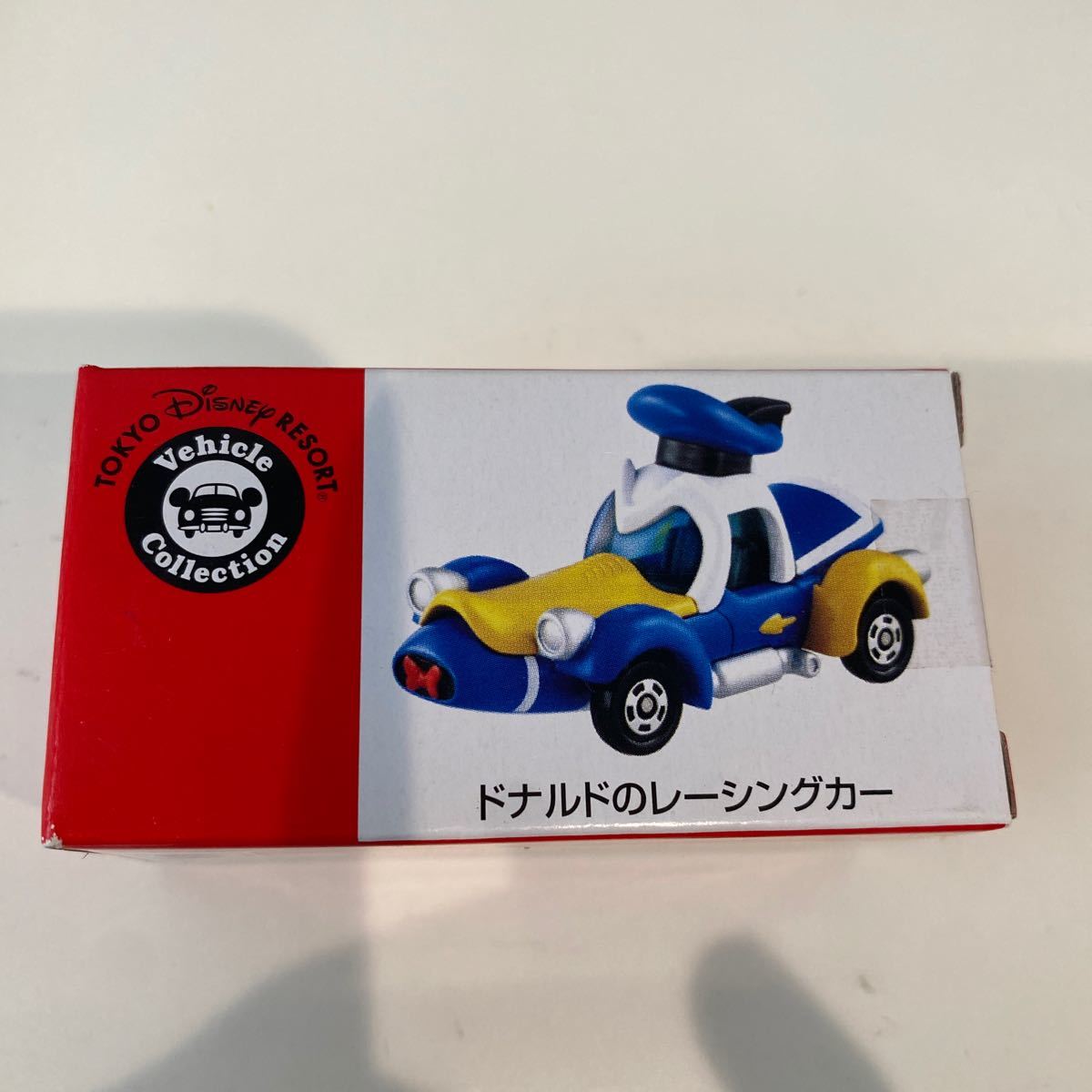 ディズニーリゾート ディズニートミカ 限定　ドナルドのレーシングカー　新品　297_画像1