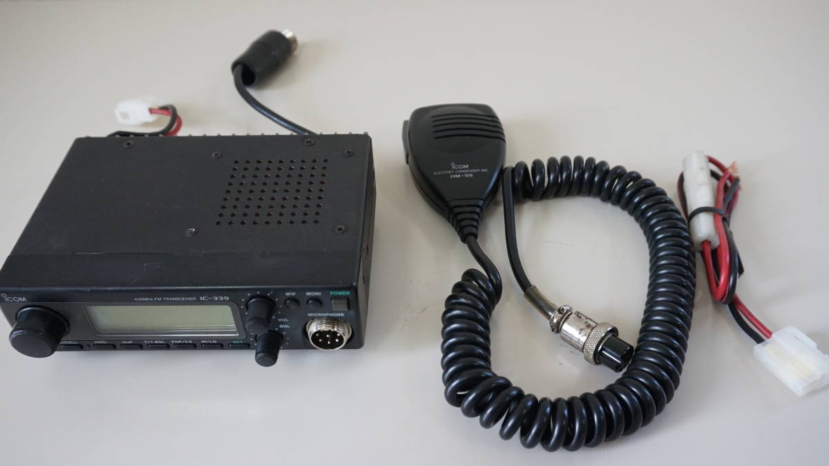 激安商品 ICOM IC-339D 430モービル機 アマチュア無線 - suporte