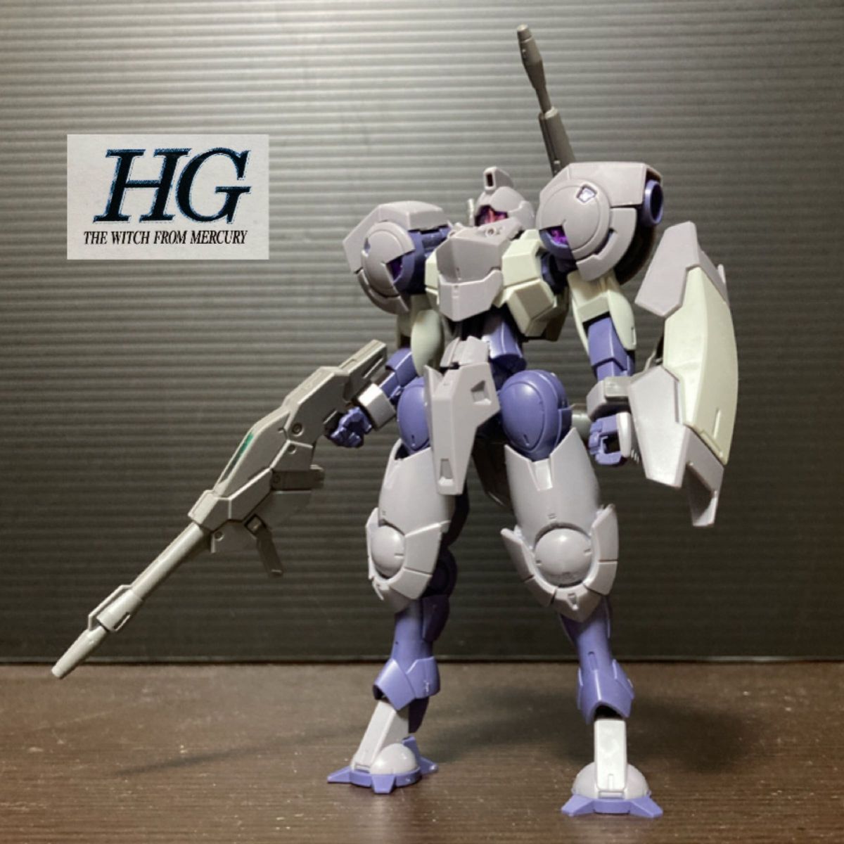 xaガンプラ完成品ジャンク 機動戦士ガンダム 水星の魔女 HG 1/144 ハインドリーシュトルム バンダイ プラモデル