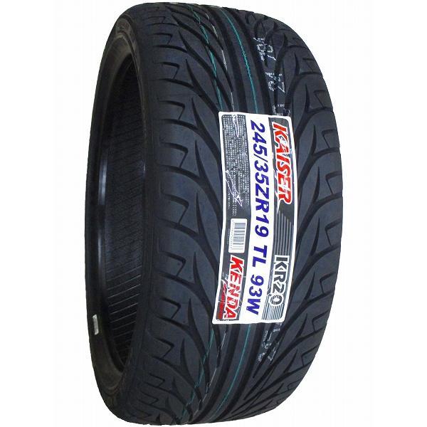 2本セット 245/35R19 2023年製造 新品サマータイヤ KENDA KR20 送料無料 ケンダ 245/35/19_画像3