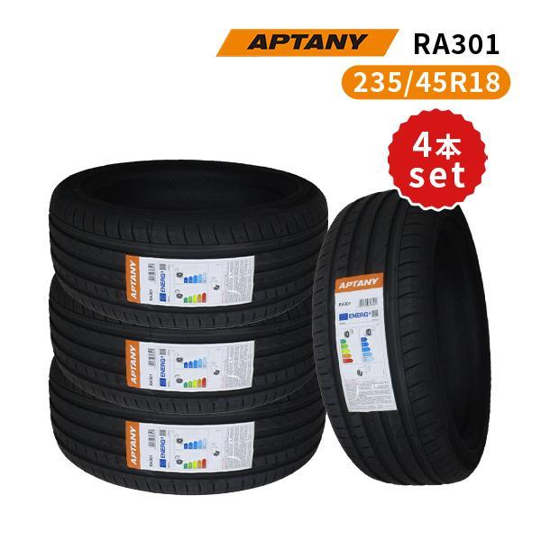 4本セット 235/45R18 2023年製造 新品サマータイヤ APTANY RA301 送料無料 235/45/18_画像1