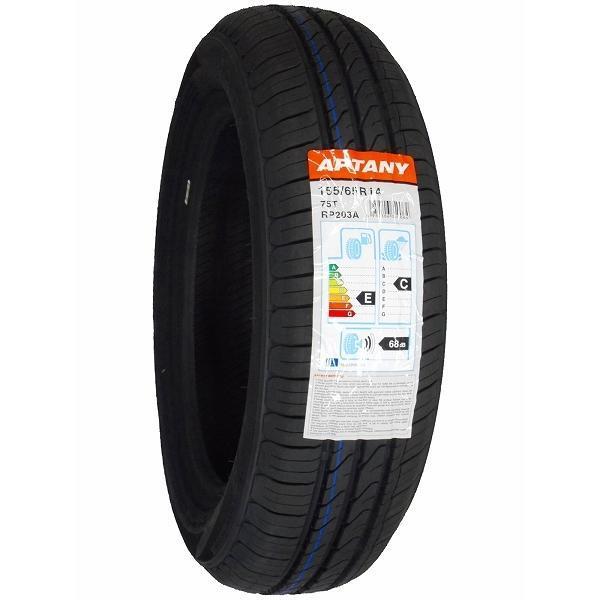 2本セット 155/65R14 2023年製造 新品サマータイヤ APTANY RP203A 送料無料 155/65/14_画像3