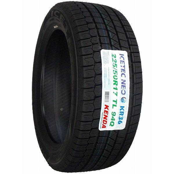 4本セット 225/50R17 2023年製 新品スタッドレスタイヤ KENDA KR36 送料無料 ケンダ 225/50/17_画像3