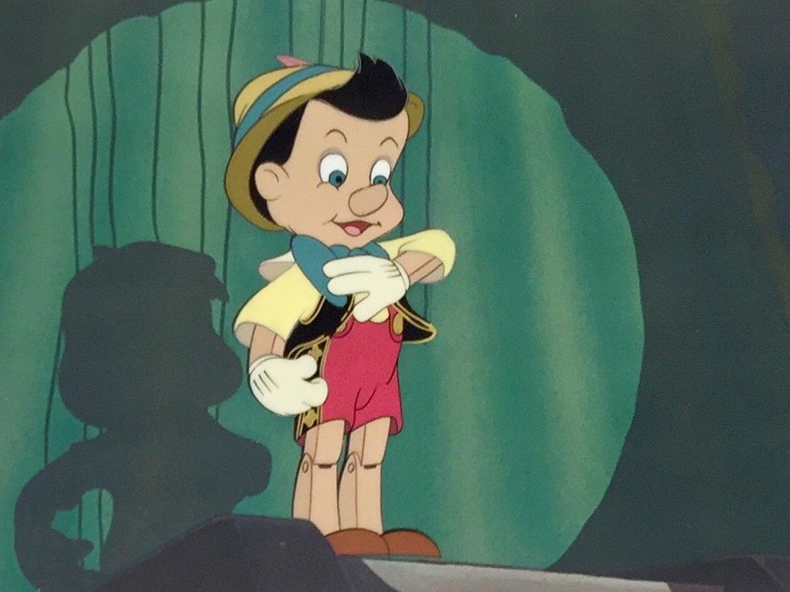 廉価版 Disney　ディズニー　ピノキオ　セル画　原画　限定　レア　入手困難　希少