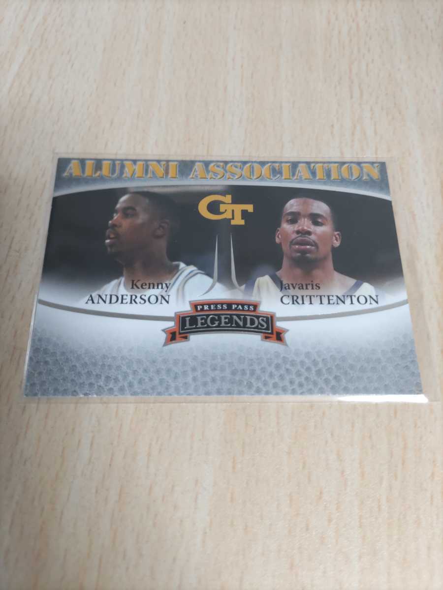 〇07-08 Press Pass Legends Alumni Association K.Anderson/J.Crittenton アンダーソン/クリッテントン 3_画像1