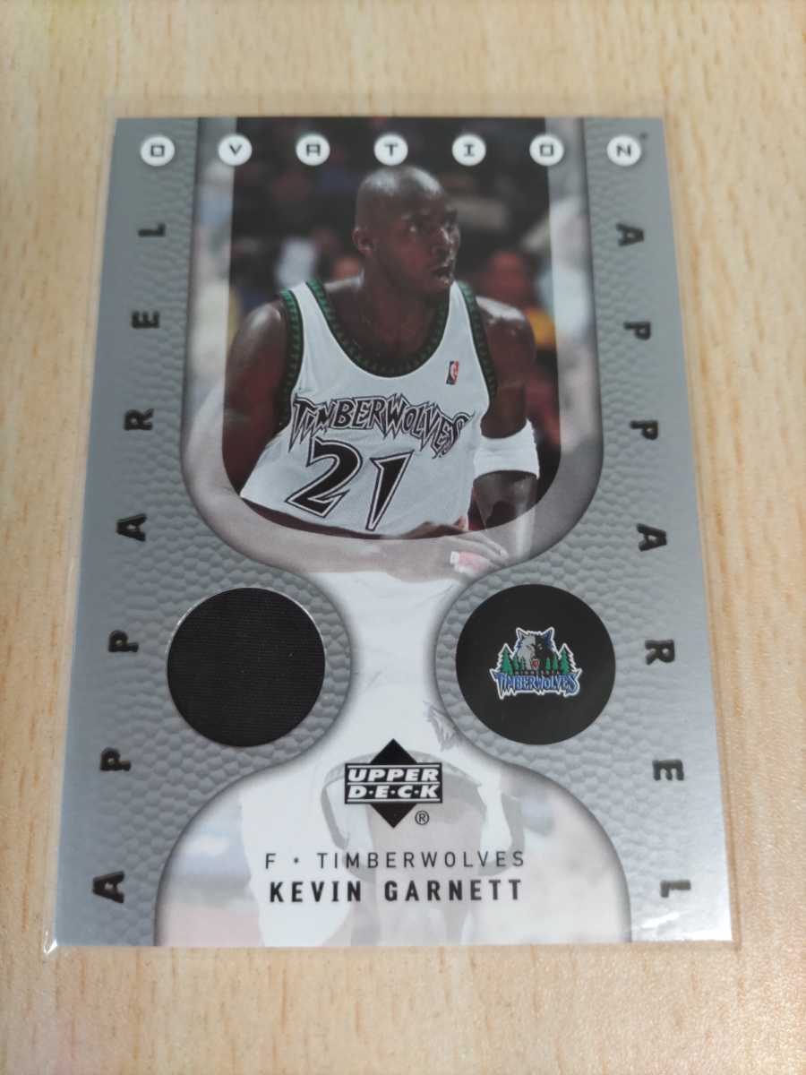 〇06-07 Upper Deck Ovation Apparel K.Garnett ガーネット OA-KG_画像1