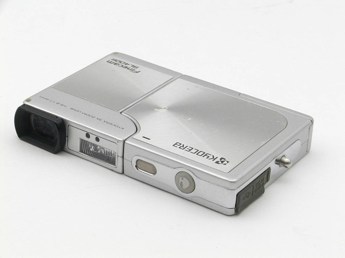 KYOCERA 京セラ Finecam SL400R コンパクトデジタルカメラ ジャンク_画像3